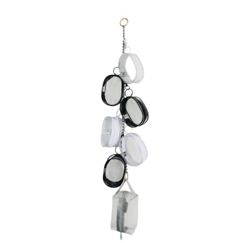 Storage Pouchs,Storage of electronic items,Storage of small items，Hanging storage bag,Entrance storage bag,(6+1) Pack,Daily or Travel to Keep Small Items