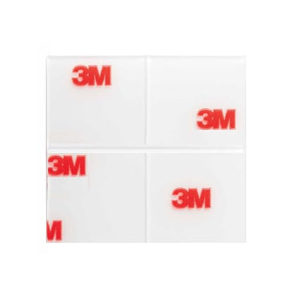 3M Clear Scotch-Mount Double-Sided Mounting Tape, Strips & Squares: 1 in x 1 in. (Clear) / 48-Squares