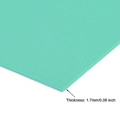 uxcell Blue EVA Foam Sheets 11 x 8 inch 1.7mm Thickness for Crafts DIY Projects, 12 Pcs - color: Blue