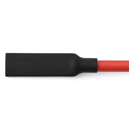 3/8" Heat Shrink Tubing, 50 pcs, 4" Long, High Voltage & Temperature Rating