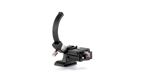 Tilta Adjustable Vertical Camera Support Bracket for Small Cameras | Arca Quick Release Plate | Universal 1/4"-20 Screw | Lightweight Aluminum Alloy | Horizontal & Vertical Configurations (Black)