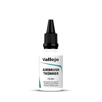 Vallejo - Airbrush Thinner for Acrylic Paints 32 ml (1.08 fl.oz.) - size: 1.08 Fl Oz (Pack of 1)