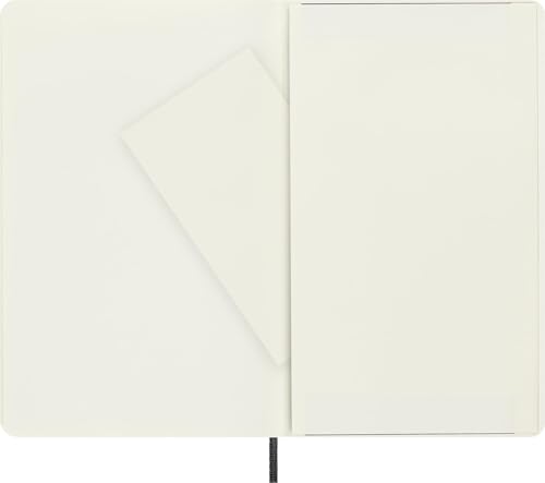 Moleskine Classic Notebook, Soft Cover, Large (5" x 8.25") Dotted, Black, 192 pages