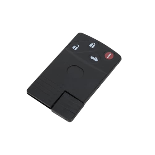 X AUTOHAUX 4 Button Remote Key Fob Shell Case for Mazda CX-7 2007-2009