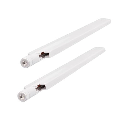Eightwood Tri-Band WiFi 6E Antenna, RP-SMA Antenna White (2-Pack)