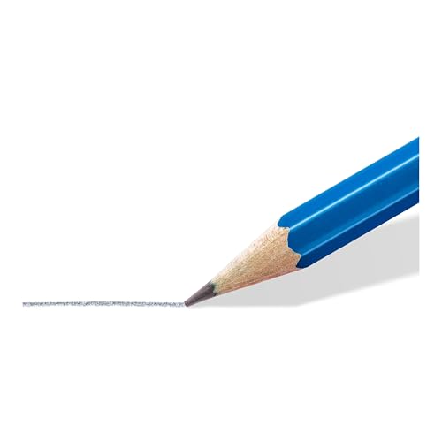 STAEDTLER Mars Lumograph 2B Graphite Art Drawing Pencil, 6 Pencils - size: 6 Count (Pack of 1)