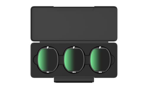 PolarPro - ND/PL Filter 3 Pack Compatible w/DJI Mavic 4 Pro | Contains ND4/16/64PL | Neutral Density + Polarizer Filter for Cinematic Shutter Speed Control (Vivid Collection = ND + Polarization)