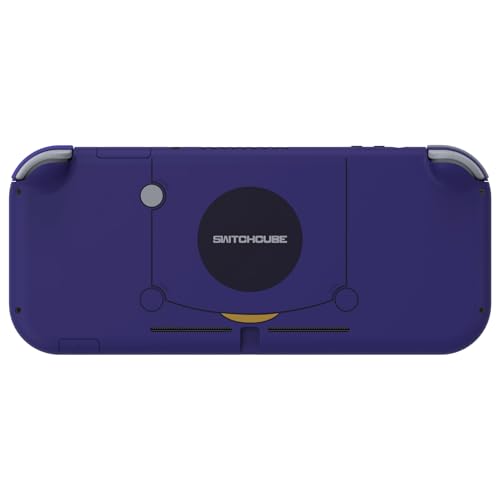 eXtremeRate DIY Replacement Shell for Nintendo Switch Lite, The Classic SwitchCube Style NSL Handheld Controller Housing w/Screen Protector, Custom Case Cover for Nintendo Switch Lite - color: Classic SwitchCube Style
