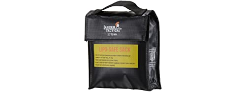 Lancer Tactical Large Lipo-Safe Charging Sack (Color: Black)