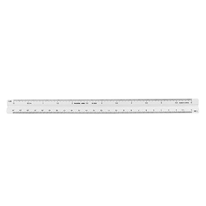 Pacific Arc Metric Economy Scale Ruler, Scaled: 1:20,33 1/3, 40, 50, 80, 100 or .05.03.025.02.0125.01 - color: Economy plain, style: Metric 2
