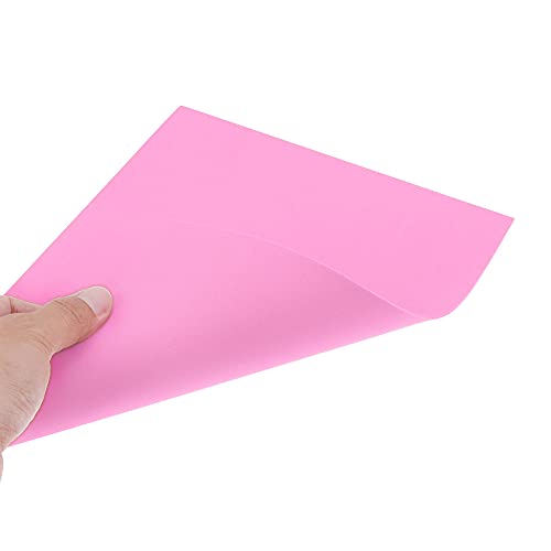 uxcell Light Pink EVA Foam Sheets 11 x 8 inch 1.7mm Thickness for Crafts DIY Projects, 12 Pcs - color: Light Pink