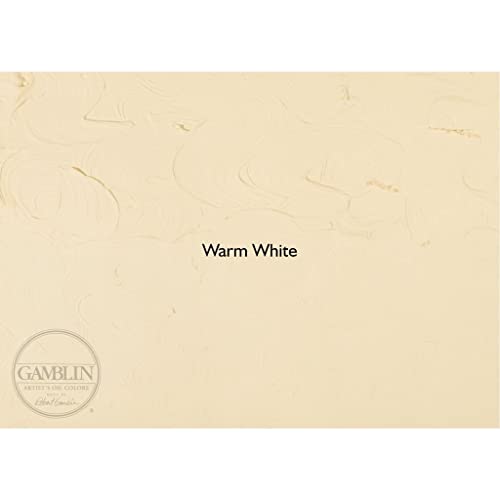 Gamblin Artist Oil, 150ml Tube, Warm White (2805)