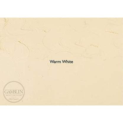 Gamblin Artist Oil, 150ml Tube, Warm White (2805)
