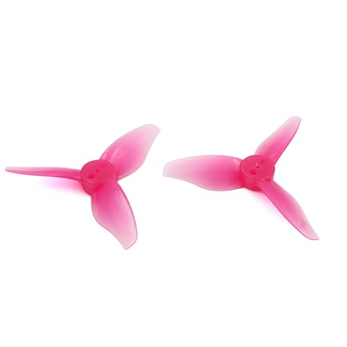 RC Propeller Gemfan 2023 2 Inch 3-Blade Propeller for RC FPV(Gray, Pink) - color: Gray + Pink