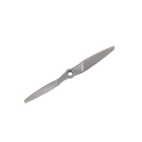 uxcell RC Propellers CW 6x4 Inch 2-Vane for Airplane Nylon Gray 2Pcs with Adapter Rings - size: 6x4 inch