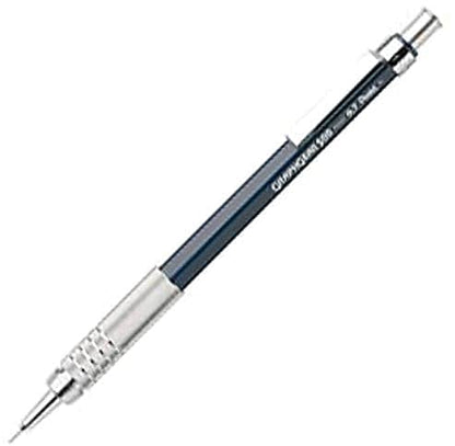 Pentel GraphGear 500 Mechanical Drafting Pencil, (0.5mm), Fine Line, Refill Lead and Mini Eraser (PG525LEBP)