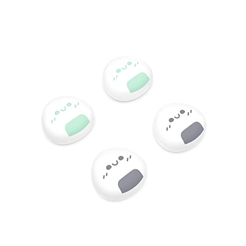 PlayVital Thumb Grip Caps for Steam Deck LCD, Silicone Thumbsticks Grips Joystick Caps for Steam Deck OLED - Onigiri - color: Onigiri