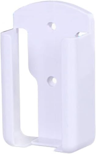 White Air Conditioning Controller Stand, Remote Control Holder Rack, Organizer Self Adhesive Media Storage Box, Applied to School and Office, Air Conditioner Parts and Accessories, Supply Organizers