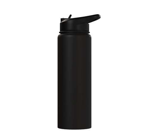 RC Transmitter Blueprint FPV Drone RC Car Radio Controller Stainless Steel Insulated Water Bottle - color: Black