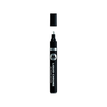 MOLOTOW Liquid Chrome Alcohol Paint Pump Marker, 4mm, 1 Each (703.103) - size: 1 Count (Pack of 1), style: 4mm