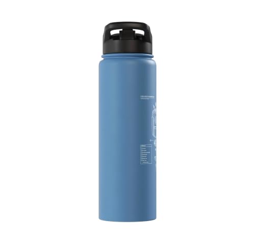 RC Transmitter Blueprint FPV Drone RC Car Radio Controller Stainless Steel Insulated Water Bottle - color: Light Blue
