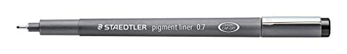 Staedtler Pigment Liner, 0.7mm, Black Ink (308-0.7) - style: 0.7mm
