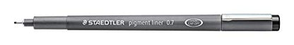 Staedtler Pigment Liner, 0.7mm, Black Ink (308-0.7) - style: 0.7mm