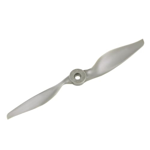 uxcell RC Propellers CW 8x6 Inch 2-Vane for Airplane Nylon Gray 2Pcs with Adapter Rings - size: 8x6 inch