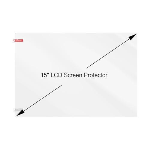 5PCS LCD Screen Protector Film: Scratch-Resistant High Light Transmittance Protective Films for Phrozen Sonic Mega 8K/Mega 8K V2/Mega 8KS LCD Resin 3D Printer,15″ - size: 15 inch