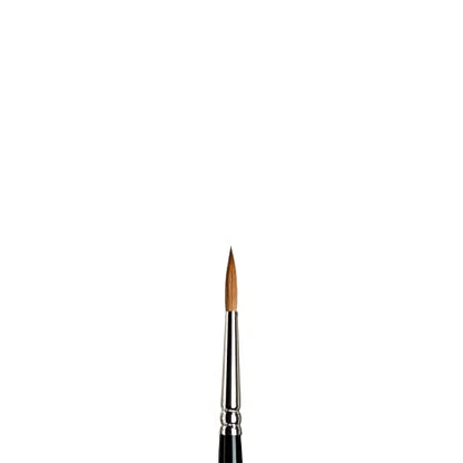 Winsor & Newton Series 7 Kolinsky Sable Brush, Round SH #4 - size: #4, style: Round