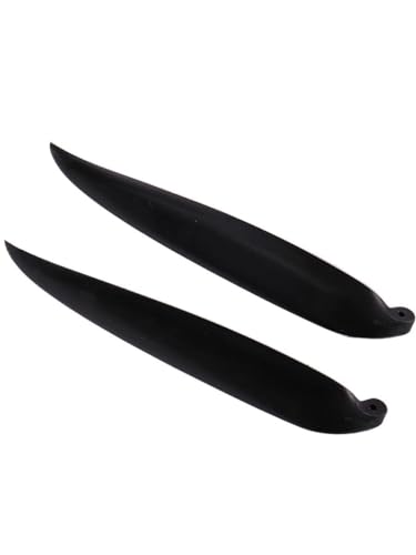 1Pair Nylon Blades for Folding Propeller 6 to 10 inch RC Glider Propeller Replacement Prop Blades Suitable for Spinner D28-D48mm (8x4.5)