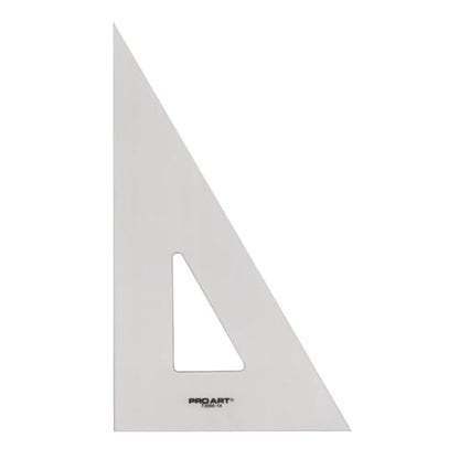 Pro Art 14-Inch 30/60-Degree Triangle, Smoke - color: Smoke, size: 14-inch, 30/60 Degrees