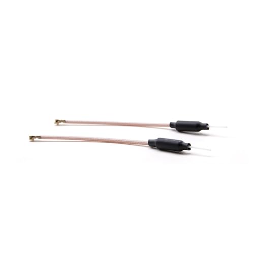 Acxico 2Pcs FPV Antenna 5.8G 2DBI U.FL IPEX IPX Omni Directional Linear Brass Antenna