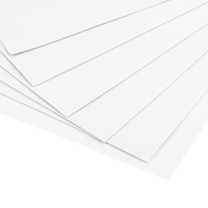 uxcell White EVA Foam Sheets 11 x 8 inch 1.7mm Thickness for Crafts DIY Projects, 12 Pcs - color: White