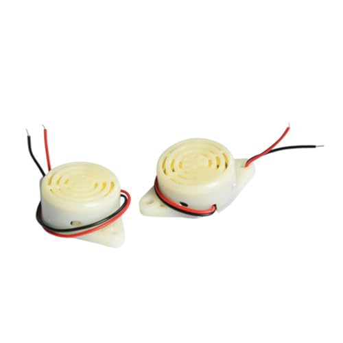 SFM-27 DC 3-24V Electronic Buzzer Alarm Sounder Continuous Sound Beep (Pack of 6)