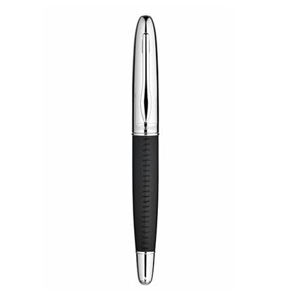 BEILUNER 318 Luxury Pen, Elegant Look,Hand-Stitched Premium Leather-Black - color: Black
