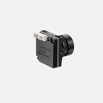Modelhive FPV Ratel 2 Micro Camera - 1/1.8" Starlight Sensor, Super WDR, 160°/165° FOV, 1200TVL, Ultra-Light 5.9g for RC FPV Drone Racing & Freestyle (Black) - color: Black