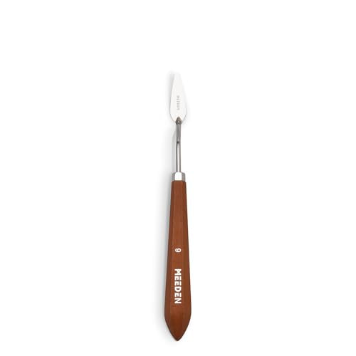 MEEDEN Artist Palette Painting Knife: 8.23" Flexible Stainless Steel, #9 - style: #9
