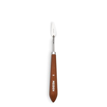 MEEDEN Artist Palette Painting Knife: 8.23" Flexible Stainless Steel, #9 - style: #9