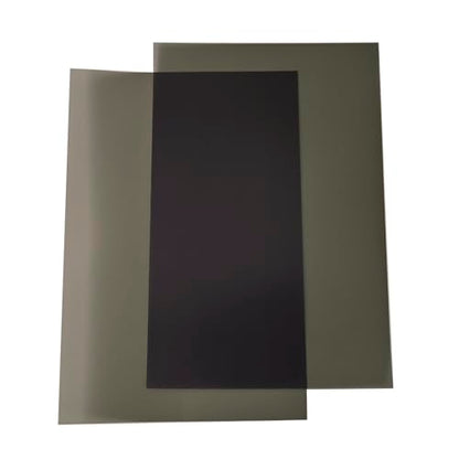 Circular Polarizers Film Non-Adhesive 11.8x7.8 inches Circularly Polarized Filter polarizing Sheets for Photography, Educational Physics Experiments,2 Pack