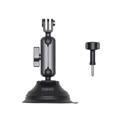 DJI Osmo Action Suction Cup Mount, Compatible with Osmo Nano, Osmo 360, Osmo Action, DJI Action 2, Osmo Action 3, Osmo Action 4, Osmo Action 5 Pro, Osmo Action 6