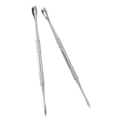 10Pcs 4.7 Inch Stainless Steel Tool Spoon Wax Tools Wax Carving Tools Sculpting Tool Spoon Wax Tool Carving Tool Kit