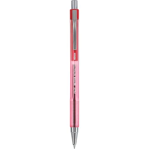 PILOT The Better Ball Point Pen Ballpoint Pens, Red Ink, 12-Pack - color: Red Ink, size: 12 Count (Pack of 1), style: Medium Point