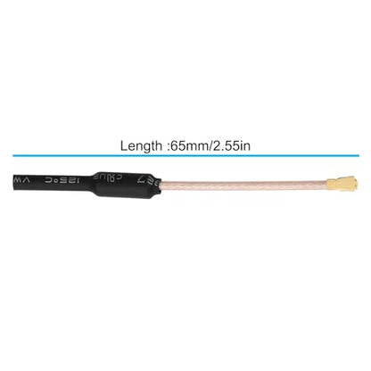 5Pcs RC FPV Omnidirectional Brass Antenna 5.8G 3DB 65mm RG178 Cable for UAV RC
