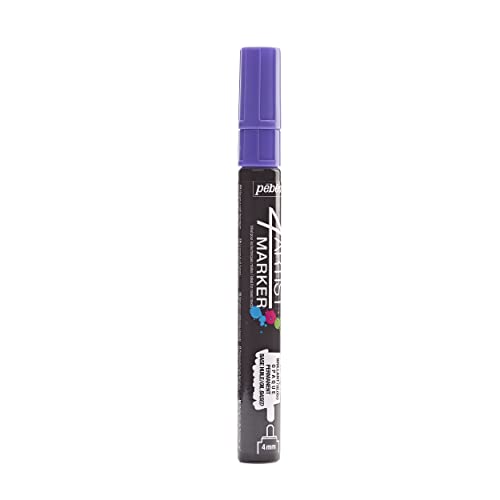 Pebeo 4Artist Marker, Oil Paint Marker, 4 mm - Violet - color: Violet