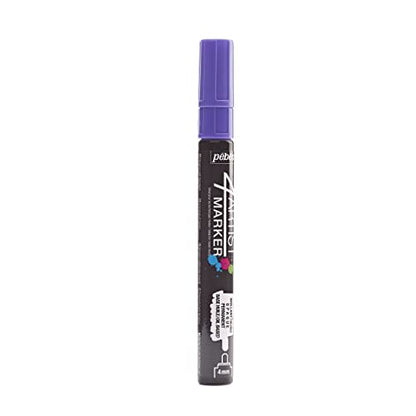 Pebeo 4Artist Marker, Oil Paint Marker, 4 mm - Violet - color: Violet