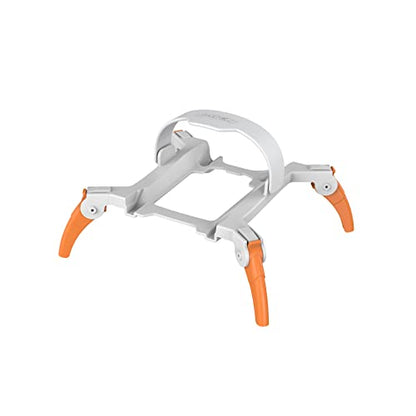 Landing Gear For DJI Mini 3, Drone Spider Leg Foldable Extension Kit Quick Release Height Extender Holder (Grey/Orange) - color: Grey/Orange