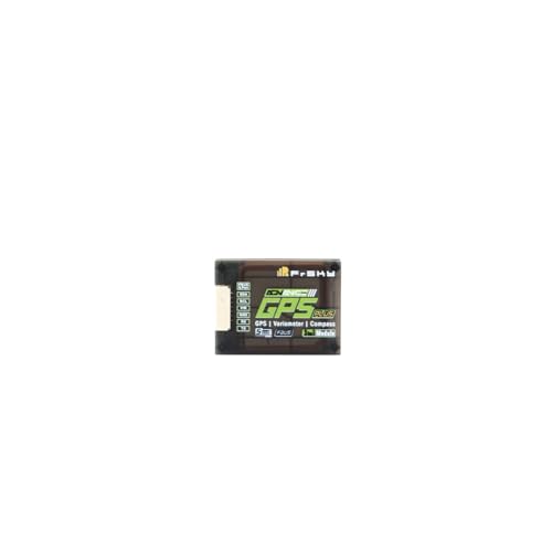 FrSky GPS ADV Plus Sensor, High-Precision Dual-Mode GPS Module, Built-in Variometer & Compass, Supports FBUS/S.Port/I2C/Serial, Real-time Position Speed Altitude Telemetry for RC Airplane Drone