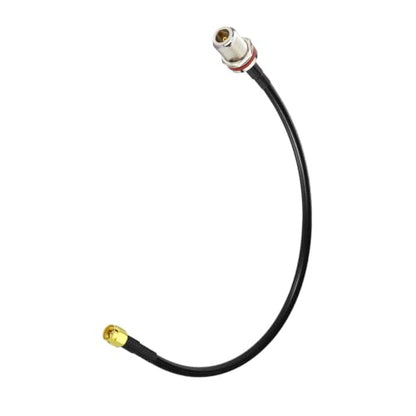 Superbat SMA Male to N Female Bulkhead RG58 Coaxial Cable 12in 2-Pack