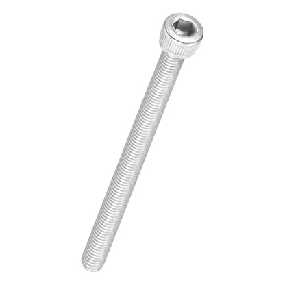 Socket Head Cap Screws M5-0.8x65mm 304 Stainless Steel Silver 10pcs - size: M5-0.8x65mm